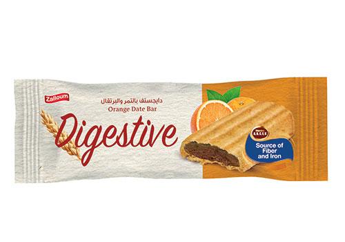 Digestive Date Bar with Orange