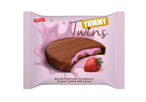 Yummy Twins with Strawberry Cream