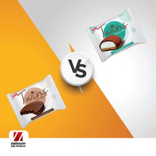 Twins marshmallow or Twins chocolate, what would you go for today?