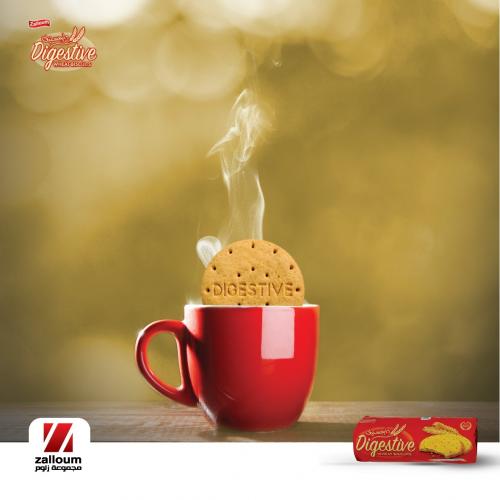 Start your day with Digestive biscuits from Zalloum 